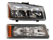 Load image into Gallery viewer, Raxiom 03-06 Chevrolet Silverado 1500 Axial OEM Style Rep Headlights- Chrome Housing (Clear Lens) Headlights Raxiom