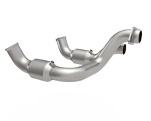 Load image into Gallery viewer, Kooks 20-22 Ford F250 7.3L V8 / Ford F350 7.3L V8 2in x 3in SS Headers w/ Green Catted Conn Kooks Headers