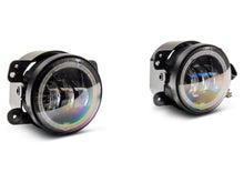 Load image into Gallery viewer, Raxiom 07-18 Jeep Wrangler JK Axial Series 4-In LED Devil Eyes Fog Lights w/ Halo Headlights Raxiom