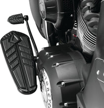 Load image into Gallery viewer, Kuryakyn Spear Driver Floorboard Inserts Satin Black Kuryakyn