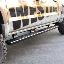 Load image into Gallery viewer, Westin 2007-2018 Chevy Silverado Crew Cab R7 Nerf Step Bars - Black Westin