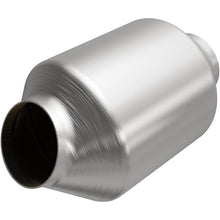 Load image into Gallery viewer, Magnaflow Carb Compliant SS Univ. Catalytic Converter 8.125in Body L X 5in Body W (2.50 CA Spun)