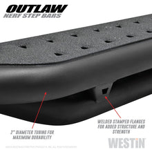 Load image into Gallery viewer, Westin 09-18 Dodge RAM 1500 Crew Cab Outlaw Nerf Step Bars Westin