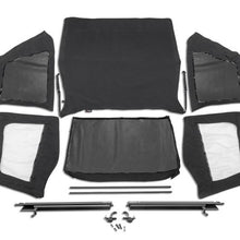 Load image into Gallery viewer, Rugged Ridge Frameless Black Diamond Soft Top 92-95 Jeep Wrangler YJ Rugged Ridge