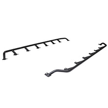 Load image into Gallery viewer, Go Rhino SRM300 Dual Rail Kit (For 80x40in. Rack) - Tex. Blk (Rails ONLY - Req. Platform) Roof Baskets Go Rhino