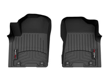 Load image into Gallery viewer, WeatherTech 2019+ Infiniti QX80 Front FloorLiners - Black