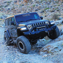 Load image into Gallery viewer, Westin 18-19 Jeep Wrangler JL WJ2 Full Width Front Bumper w/Bull Bar Textured Black Westin