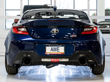 Load image into Gallery viewer, AWE_BRZ_86_Black_5inTips_Rear.png