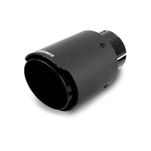 Load image into Gallery viewer, Mishimoto Carbon Fiber Muffler Tip 3in Inlet 4in Outlet Black Muffler Mishimoto