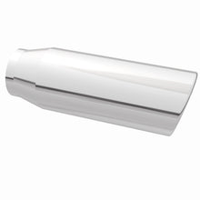 Load image into Gallery viewer, MagnaFlow Exhaust Products Exhaust Tail Pipe Tip MagnaFlow Exhaust Products Magnaflow Single Exhaust Tip - 2.5in. Inlet/3.5in. Outlet 35190