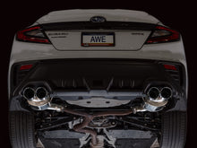 Load image into Gallery viewer, AWE Tuning 22-25 Subaru VB WRX Touring Edition Axleback Exhaust - Chrome Silver Tips