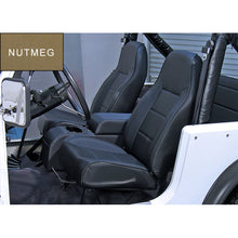 Load image into Gallery viewer, Rugged Ridge High-Back Front Seat Non-Recline Nutmeg 76-02 CJ&Wra Rugged Ridge