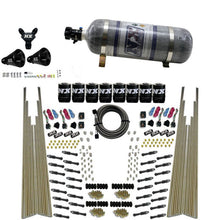 Load image into Gallery viewer, Nitrous Express 8 Cyl Dry Direct Port Four Stage 8 Solenoids Nitrous Kit (200-600HP) w/Comp Bottle Nitrous Systems Nitrous Express
