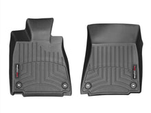 Load image into Gallery viewer, WeatherTech 13+ Lexus GS RWD Front FloorLiners - Black | 446331