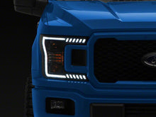 Load image into Gallery viewer, Raxiom 18-20 Ford F-150 LED Halo Surround Headlights with White DRL- Black Housing- Clear Lens | T583569