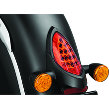 Load image into Gallery viewer, Kuryakyn Tail Light Top Trim Satin Black