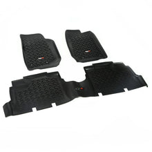 Load image into Gallery viewer, Rugged Ridge Floor Liner Front/Rear Black 2007-2018 Jeep Wrangler JK 4 Dr Rugged Ridge