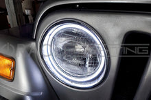Load image into Gallery viewer, Oracle 7" Round Surface Mount LED Headlight Halo Kit - Blue