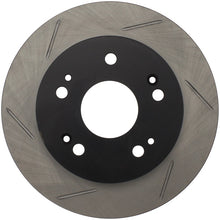 Load image into Gallery viewer, Stoptech Brake Rotors - Slotted StopTech Power Slot Slotted 06-08 Honda Civic Si Rear Right Rotor