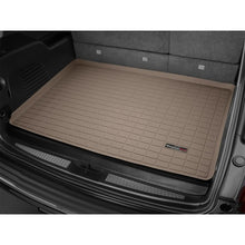 Load image into Gallery viewer, WeatherTech 15+ Chevrolet Suburban/GMC Yukon XL/Cadillac Escalade ESV Cargo Liners - Tan