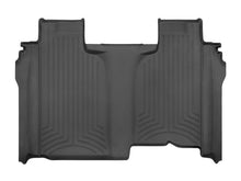Load image into Gallery viewer, WeatherTech 19-23 Chevrolet Silverado 1500 Crew Cab Rear FloorLiner - Black