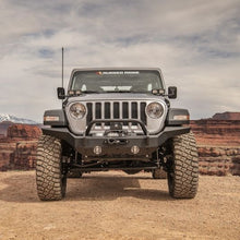 Load image into Gallery viewer, Rugged Ridge HD Bumper Full Width Front 07-18 Jeep Wrangler JK 18-20 Jeep Wrangler JL 2020 JT Rugged Ridge