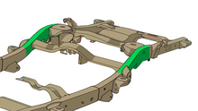 Load image into Gallery viewer, Rust Buster Avalanche/Suburban/Yukon Over Axle Frame Repair Kit - Left | RB7403L