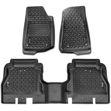 Load image into Gallery viewer, Rugged Ridge Floor Liner Kit Black F/R 20-21 Jeep Gladiator (JT) Rugged Ridge