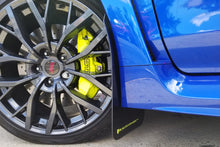 Load image into Gallery viewer, Rally Armor 15-21 Subaru WRX/STI Black UR Mud Flap w/Green Logo Mud Flaps Rally Armor