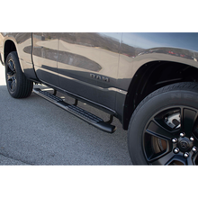 Load image into Gallery viewer, Fishbone Offroad 2019+ Dodge Ram 1500 Crew Cab Oval Side Steps - Black Textured Fishbone Offroad