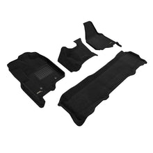 Load image into Gallery viewer, 3D Maxpider 12-16 Ford F-250 Crew Cab Elegant Black R1 R2 3D MAXpider