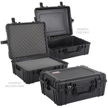 Load image into Gallery viewer, Go Rhino XVenture Gear Hard Case w/Foam - Large 25in. / Lockable / IP67 - Tex. Black Cargo Boxes & Bags Go Rhino