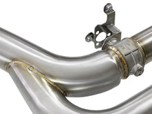 Load image into Gallery viewer, aFe MACH Force-Xp 3.5in. 304 SS C/B Exhaust w/o Muffler 15-18 BMW X5 M V8-4.4L (tt) - Polished Tip Catback aFe