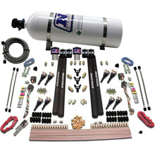 Load image into Gallery viewer, Nitrous Express SX2 Dual Stage /Gas/Rails 8 Nozzles Nitrous Kit (200-1200HP) w/15lb Bottle Nitrous Systems Nitrous Express