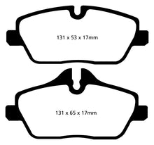 Load image into Gallery viewer, EBC 14+ BMW i3 Electric Ultimax2 Front Brake Pads Brake Pads - OE EBC