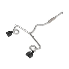 Load image into Gallery viewer, aFe Subaru WRX/STi 15-21 H4-2.0/2.5L Takeda 3in to 2-1/2in Stainless Cat-Back Exhaust Crbn Fiber Tip