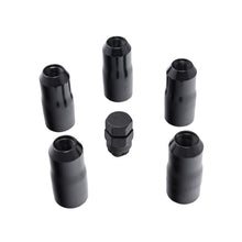 Load image into Gallery viewer, Rugged Ridge 18-20 Jeep Wrangler JL/JLU Black M14-1.5 Wheel Lock Nut Set w/Key Rugged Ridge