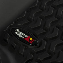 Load image into Gallery viewer, Rugged Ridge Floor Liner Rear Black 2018-2020 Jeep Wrangler JL 2 Dr Rugged Ridge