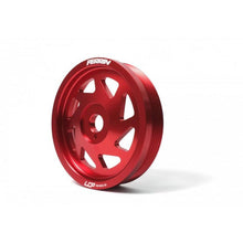 Load image into Gallery viewer, PERRIN 93-14 Subaru Impreza (Incl. 02-14 WRX) / 04-21 STI Lightened Crank Pulley - Red