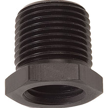 Load image into Gallery viewer, Russell Performance 3/8in Male to 1/4in Female Pipe Bushing Reducer (Black) Russell