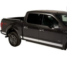 Load image into Gallery viewer, Putco 2021 Ford F-150 Super Crew 6.5ft Short Box Stainless Steel Rocker Panels (4.25in Tall 12pcs) Body Armor & Rock Rails Putco