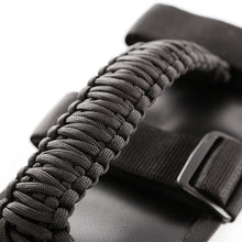 Load image into Gallery viewer, Rugged Ridge Paracord Grab Handles Black/Black Pair Rugged Ridge