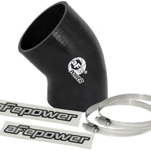 Load image into Gallery viewer, aFe Air Intake Components afe Magnum FORCE Intake Coupling Kit (3 IN ID to 3-1/4 IN ID x 45 Deg.) Elbow Coupler - Black