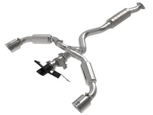 Load image into Gallery viewer, aFe 23-24 Toyota GR Corolla L3 1.6L (t) Gemini XV 3in to 2-1/2in Cat Back Exhaust w/ Polished Tips Catback aFe