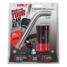 Load image into Gallery viewer, BOLT Trailer Hitch Lock BOLT 5/8IN. RECEIVER LOCK TOYOTA 7023584