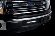 Load image into Gallery viewer, Putco 11-14 Ford F-150 - EcoBoost Bumper Grille Inserts - Black SS Bar and 10in Luminix Light Bar Grilles Putco