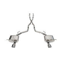 Load image into Gallery viewer, Corsa 2011-2024 Dodge Durango Xtreme 2.5in Cat-Back Dual Rear Exit w/ Single 4.5in Polished Tips Catback CORSA Performance