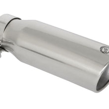 Load image into Gallery viewer, aFe Tips afe MACH Force-Xp Universal Exhaust Tip 3 IN Inlet x 4 IN Outlet x 12 IN L