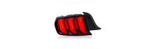Load image into Gallery viewer, Raxiom 15-23 Ford Mustang Euro Style LED Tail Lights- Gloss Black Housing- Red Lens | 412123