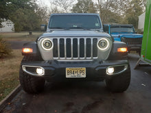 Load image into Gallery viewer, Oracle Oculus Bi-LED Projector Headlights for Jeep JL/Gladiator JT - Matte Blk - 5500K SEE WARRANTY Headlights ORACLE Lighting